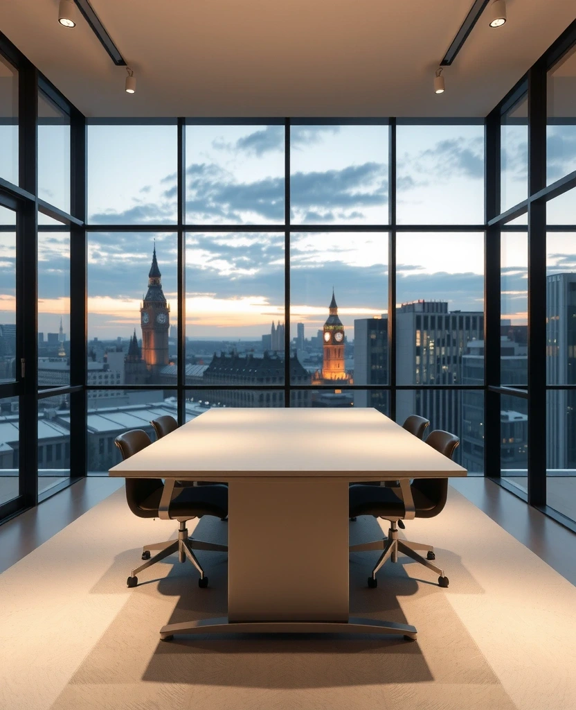 Modern institutional architectural environment